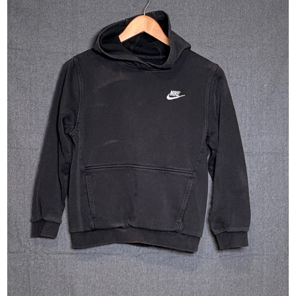 Nike Other - Nike Sportswear Club Fleece Kids Hoodie Black FD3000-010 Size Large